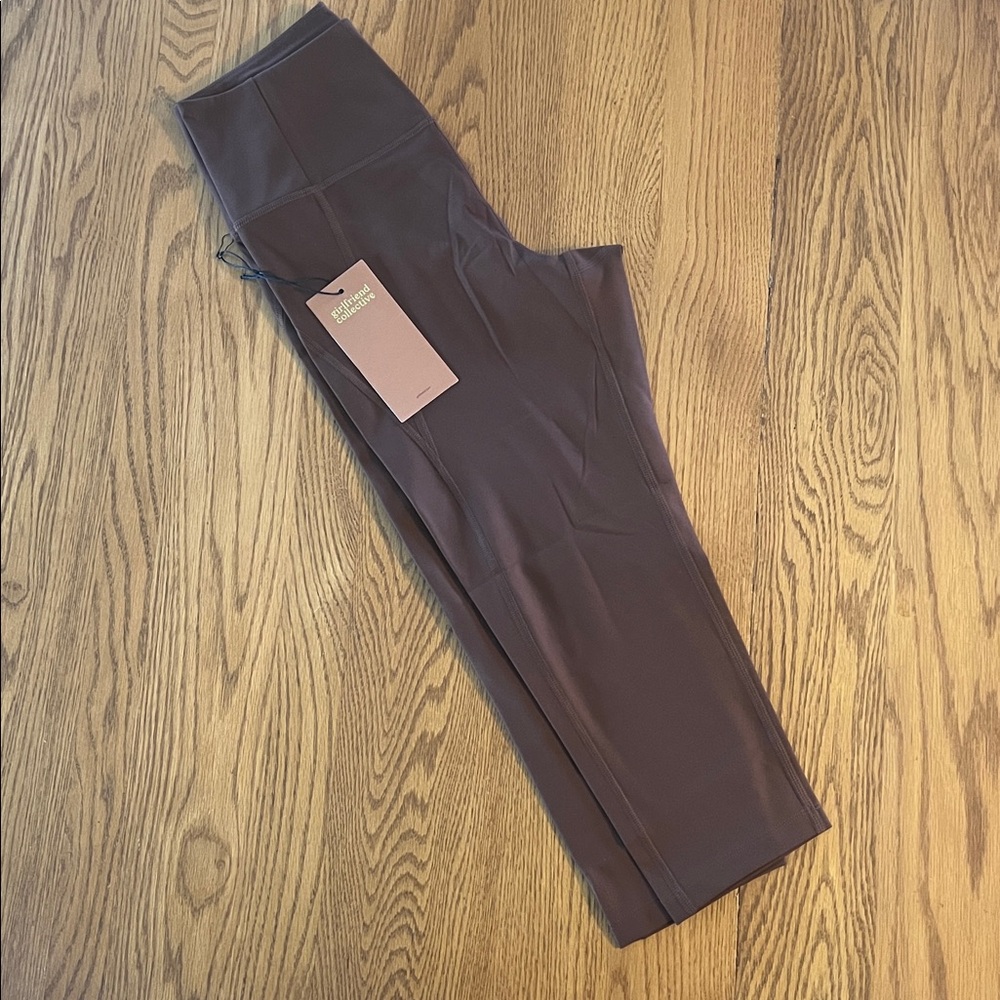 Girlfriend Collective Deep Brown Leggings